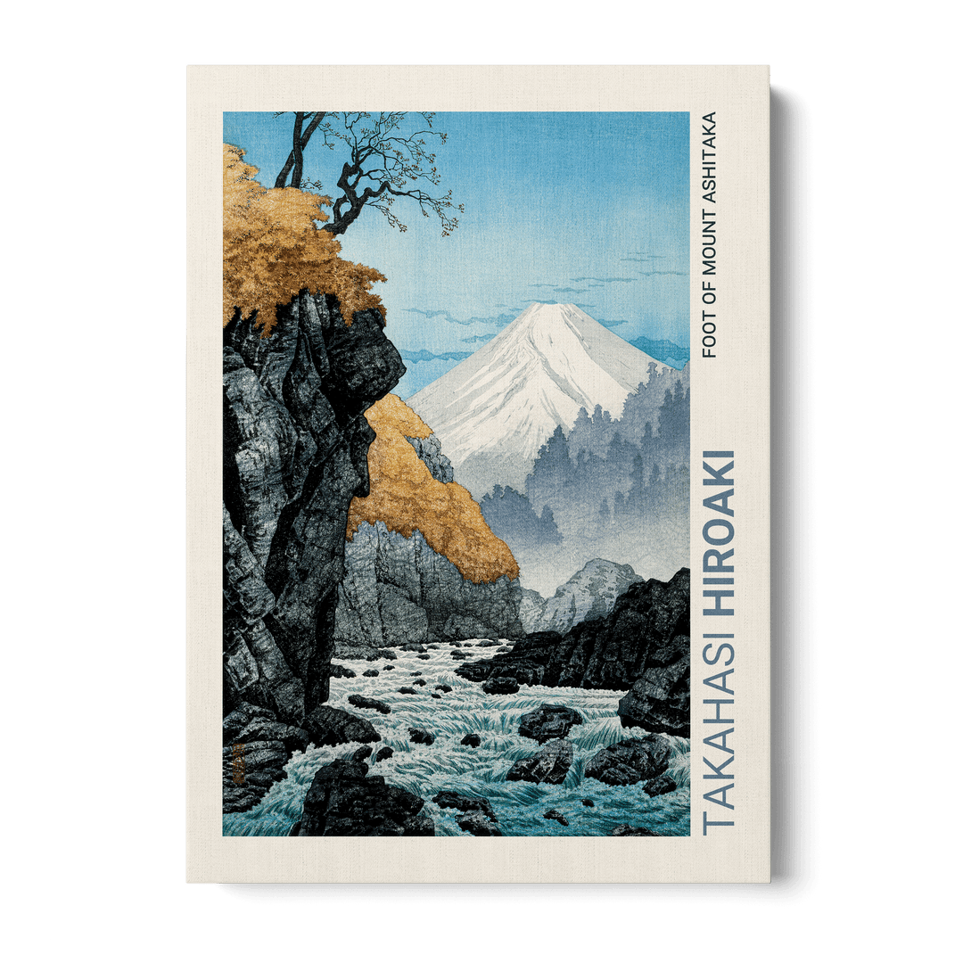 Foot Of Mount Ashitaka Canvas