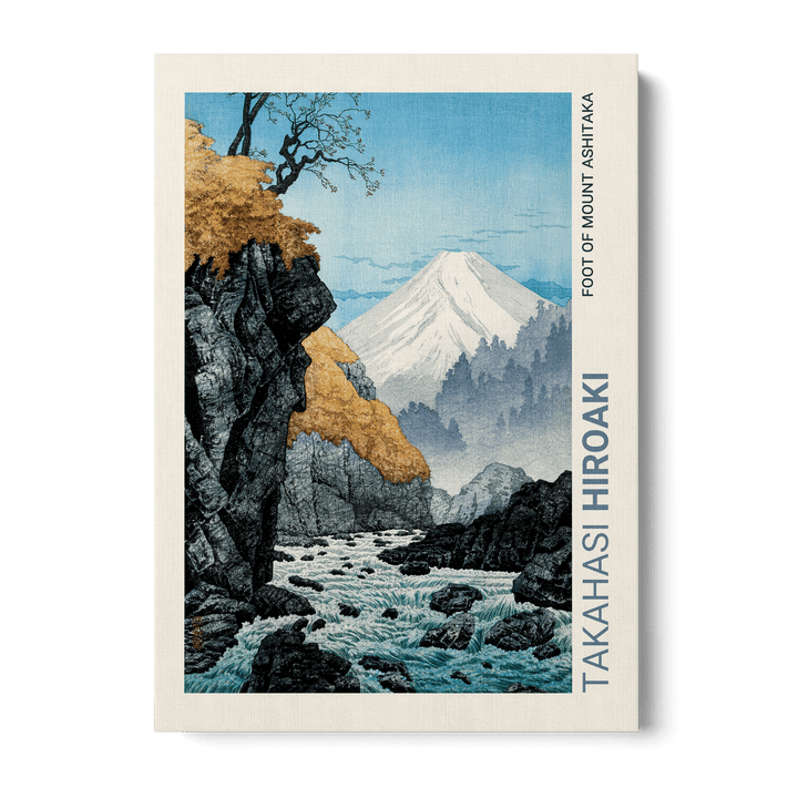 Foot Of Mount Ashitaka Canvas