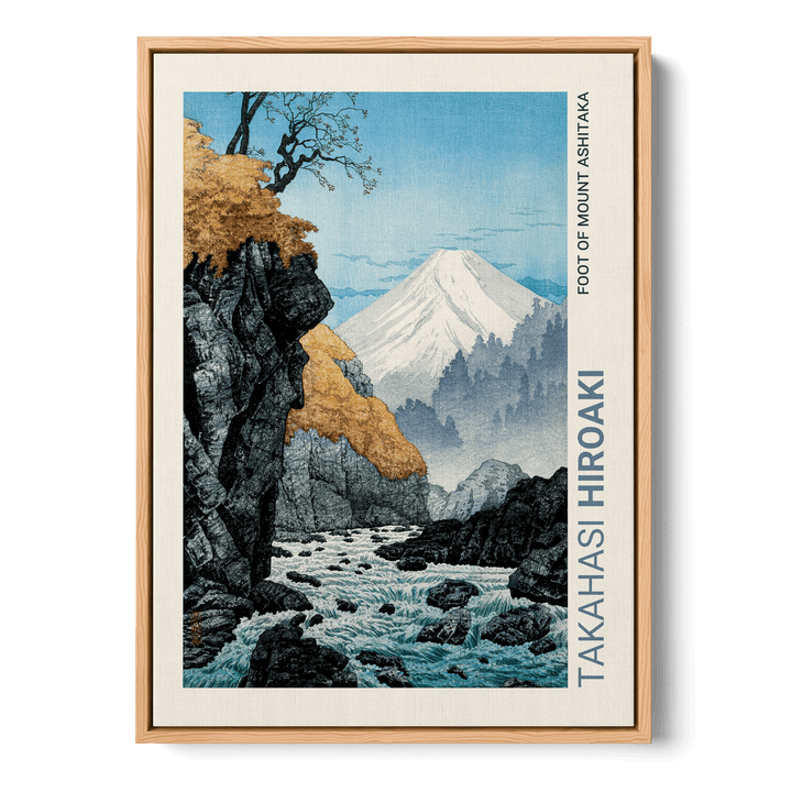Foot Of Mount Ashitaka Canvas