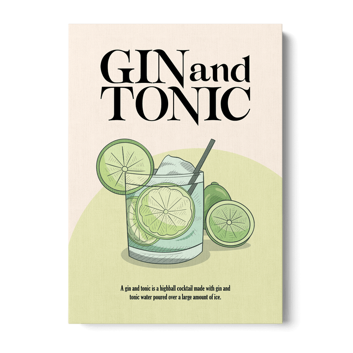 Gin And Tonic 2 Canvas