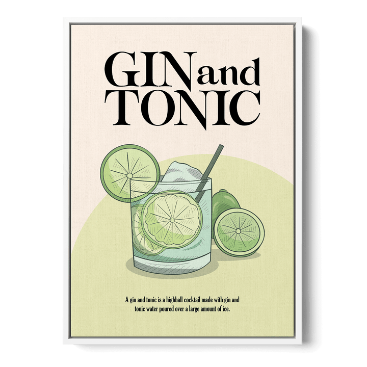 Gin And Tonic 2 Canvas