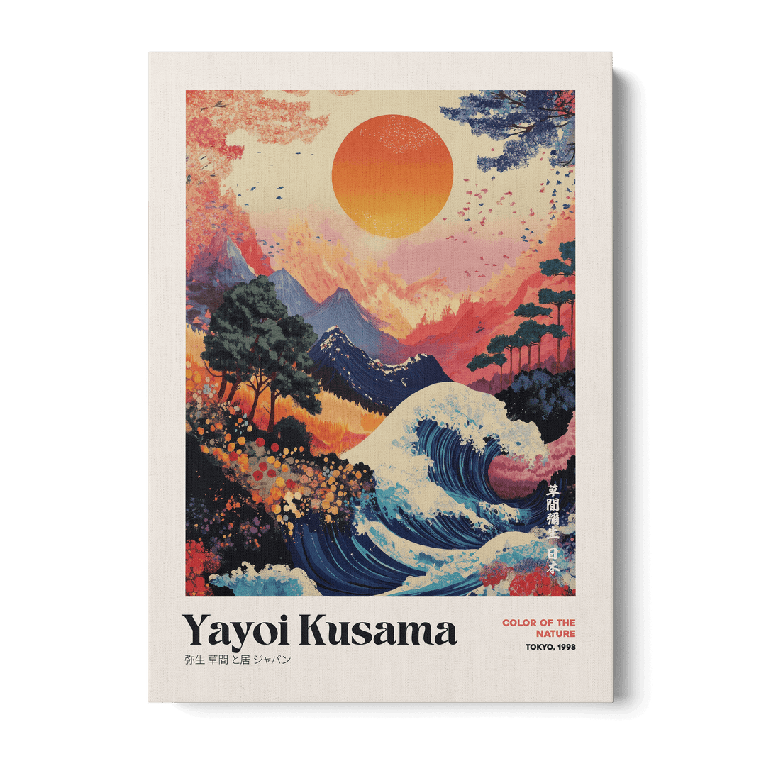 Yayoi Kusama - Color Of The Nature Canvas