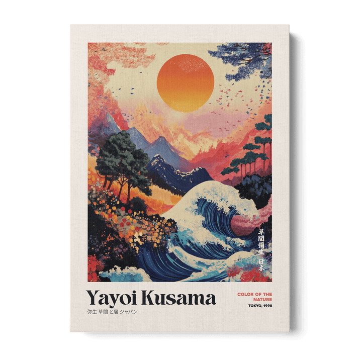 Yayoi Kusama - Color Of The Nature Canvas