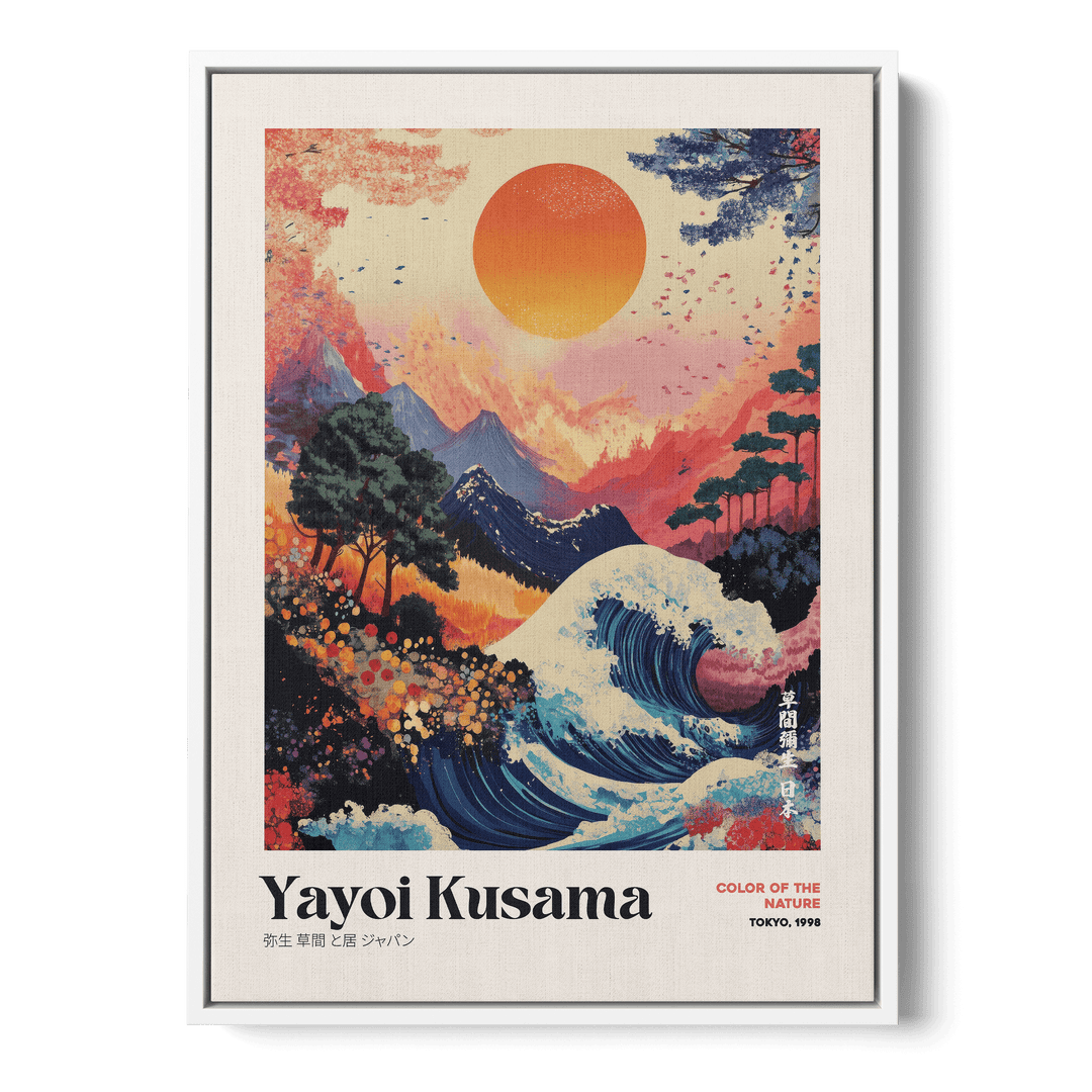 Yayoi Kusama - Color Of The Nature Canvas