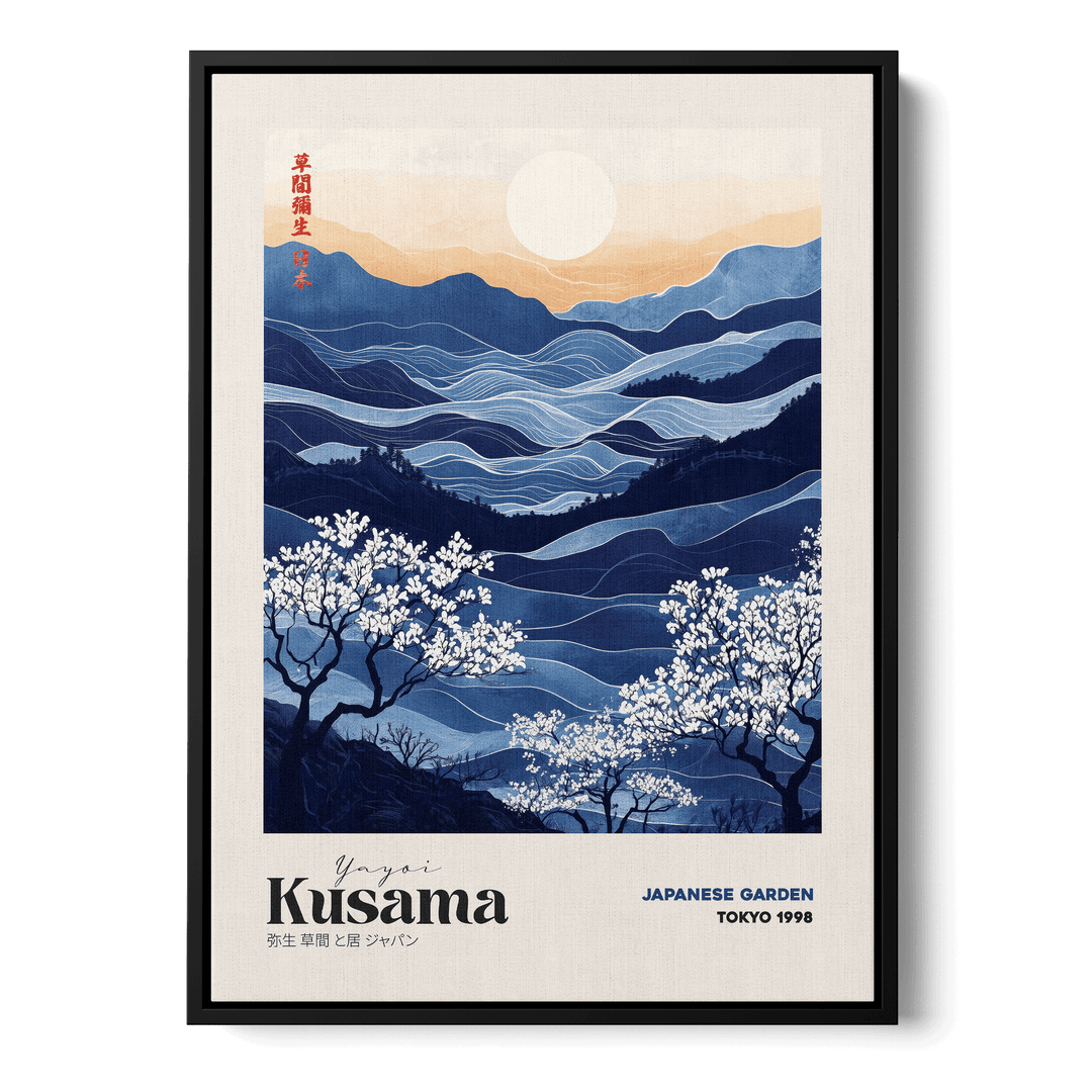 Yayoi Kusama - Japanese Garden Canvas