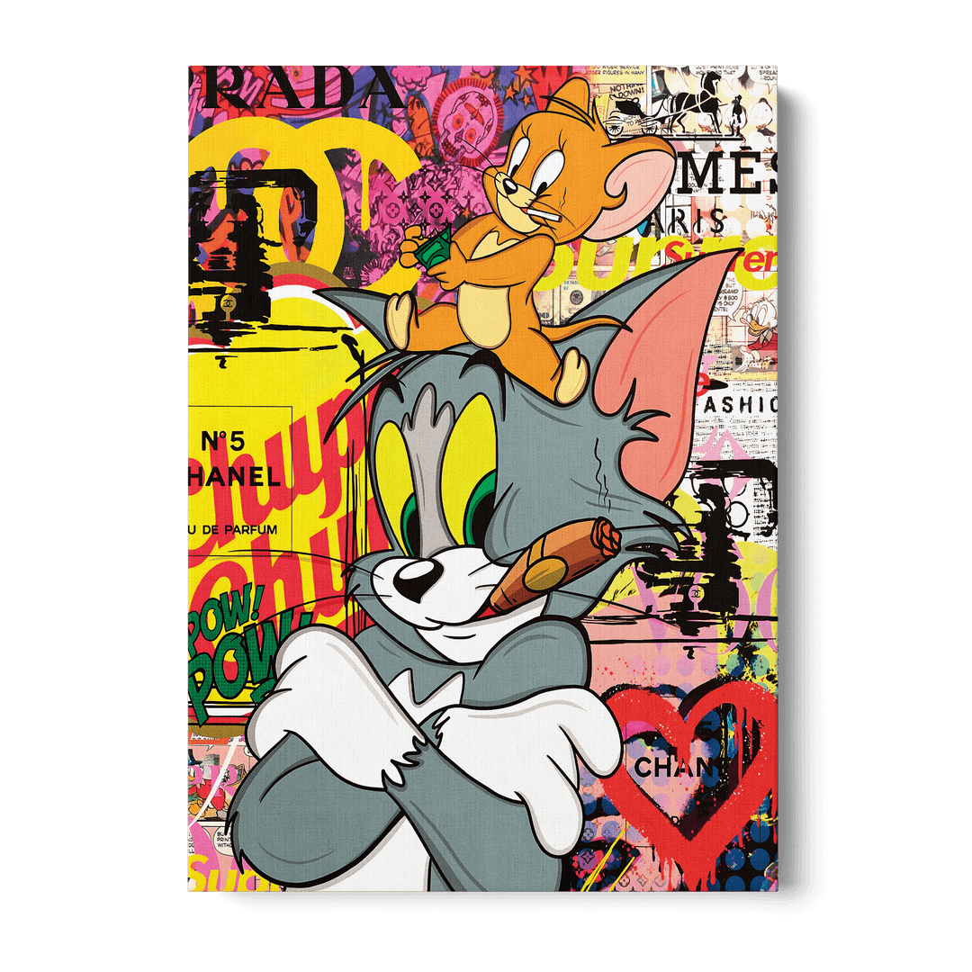 Partners In Crime Canvas