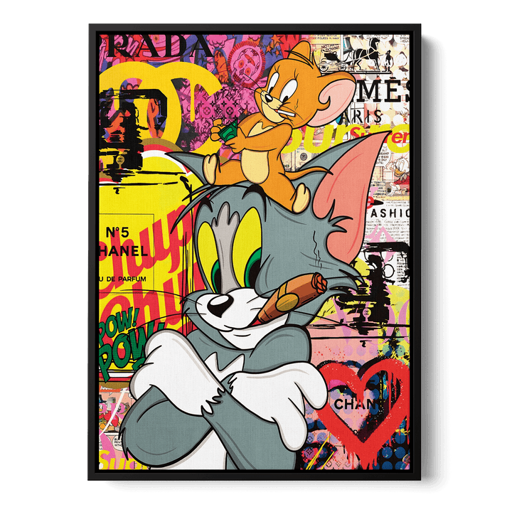 Partners In Crime Canvas