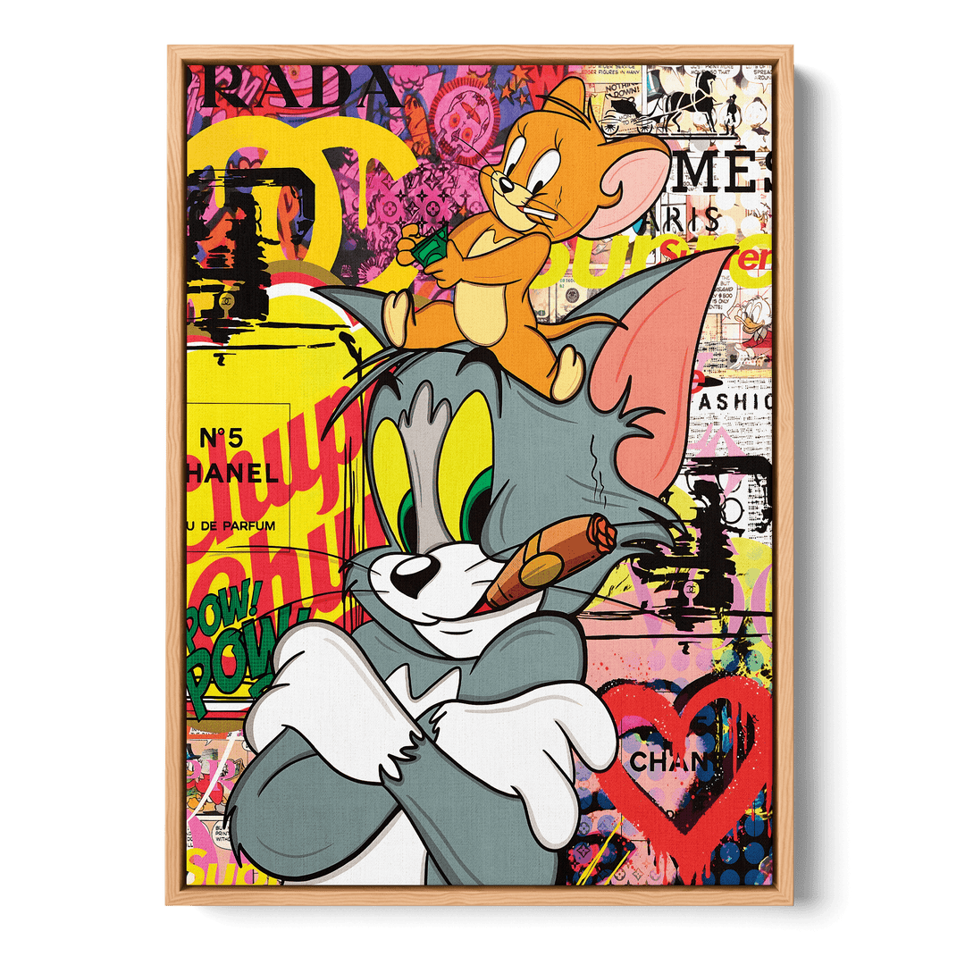 Partners In Crime Canvas