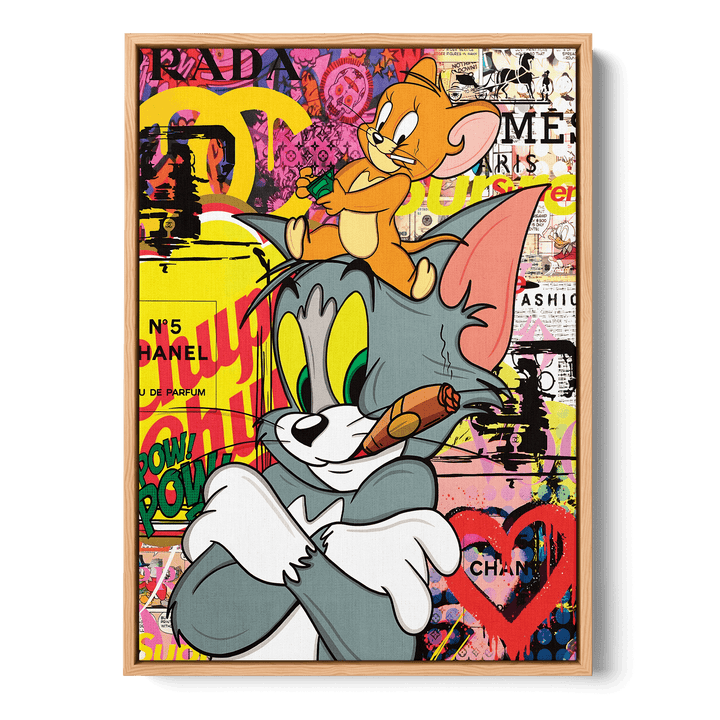 Partners In Crime Canvas