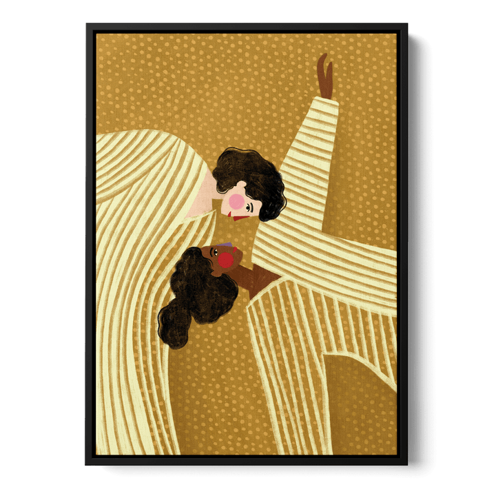 Two Line Women Canvas