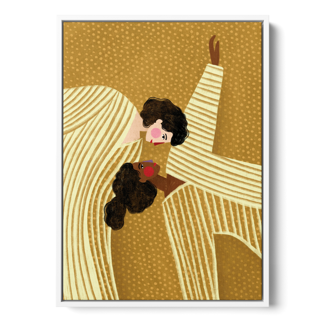Two Line Women Canvas