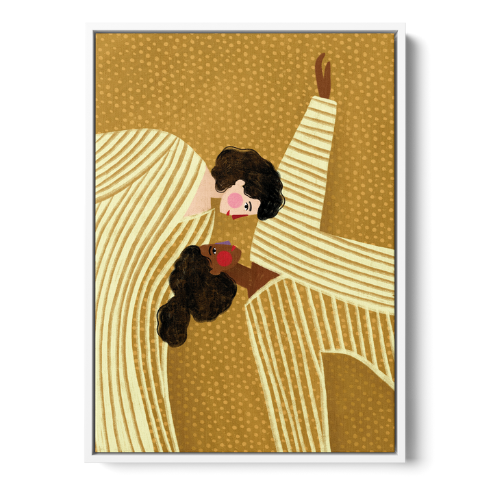 Two Line Women Canvas