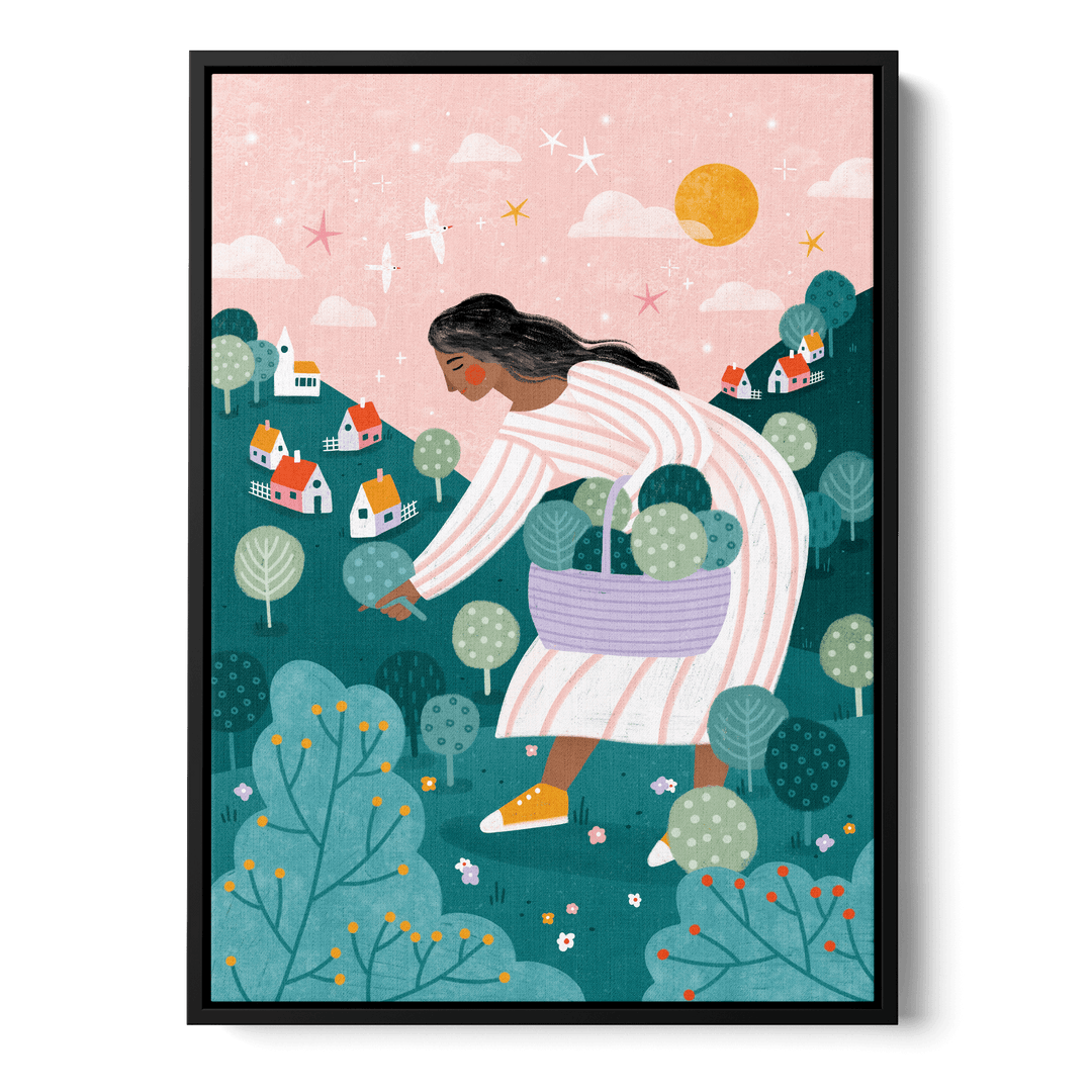 Tree Picking Canvas
