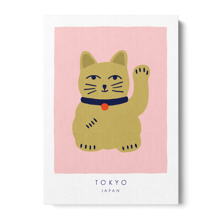 Lucky Cat Canvas