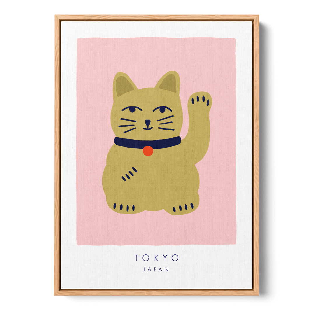 Lucky Cat Canvas