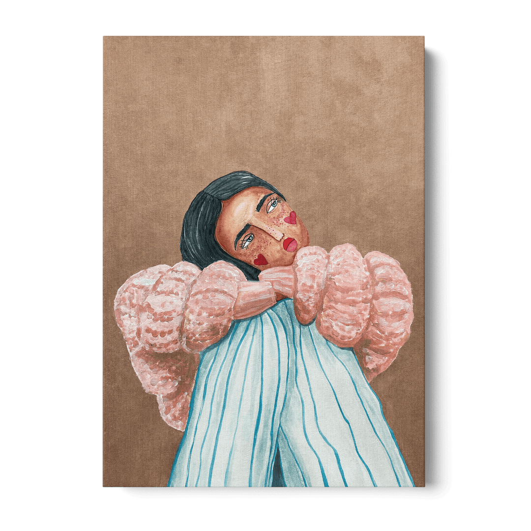 Dreaming Girl Canvas