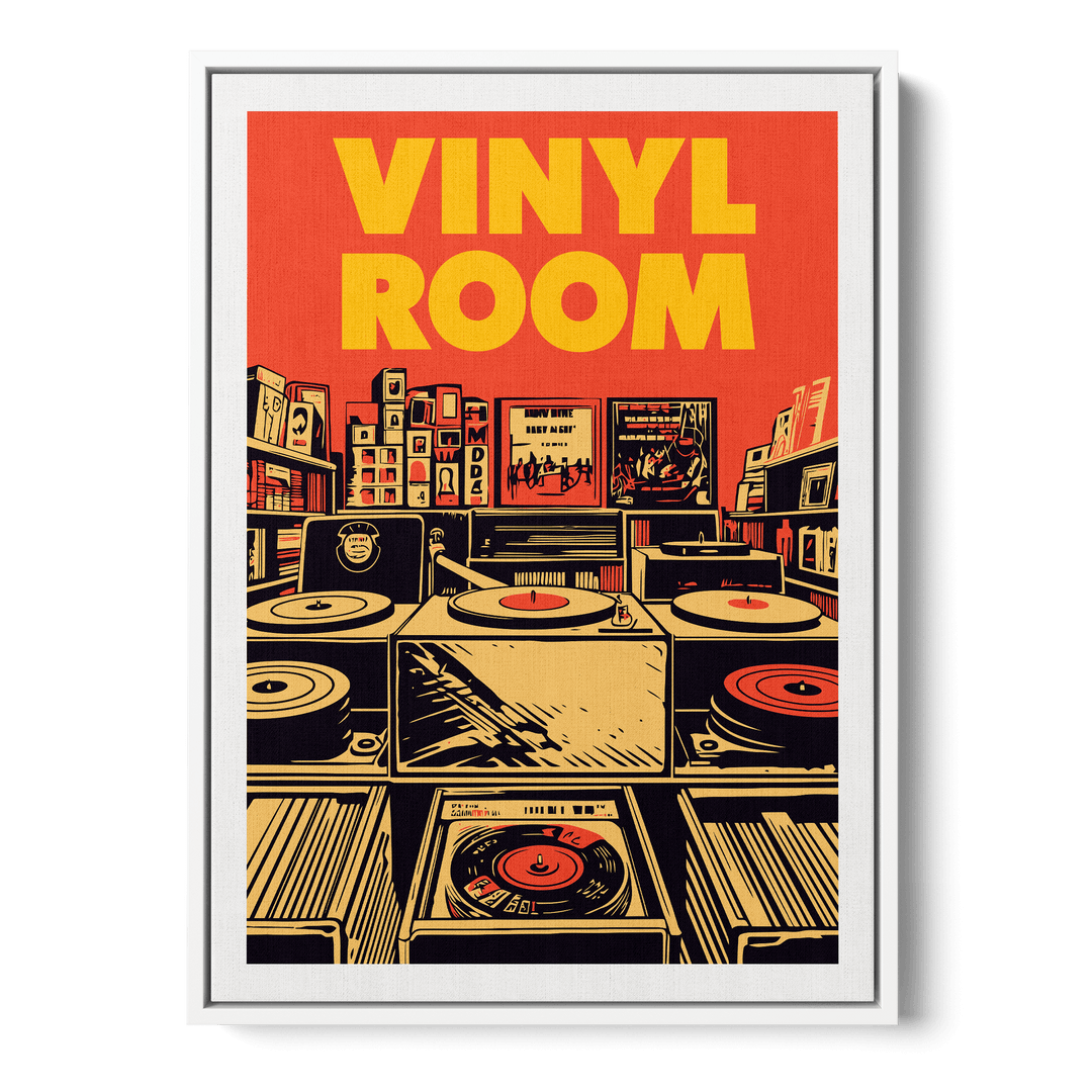 Vinyl Room Canvas
