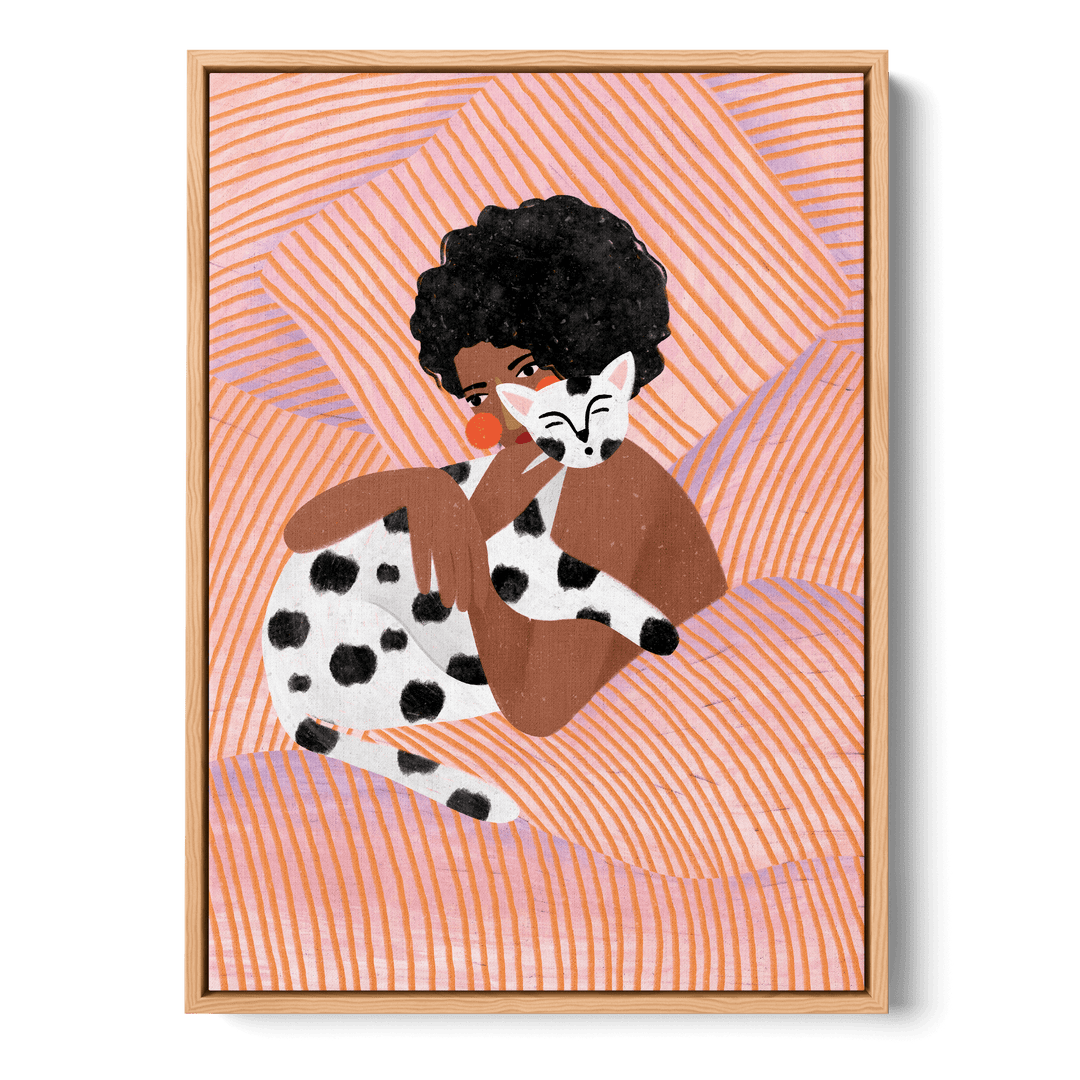 Cozy Embrace Canvas