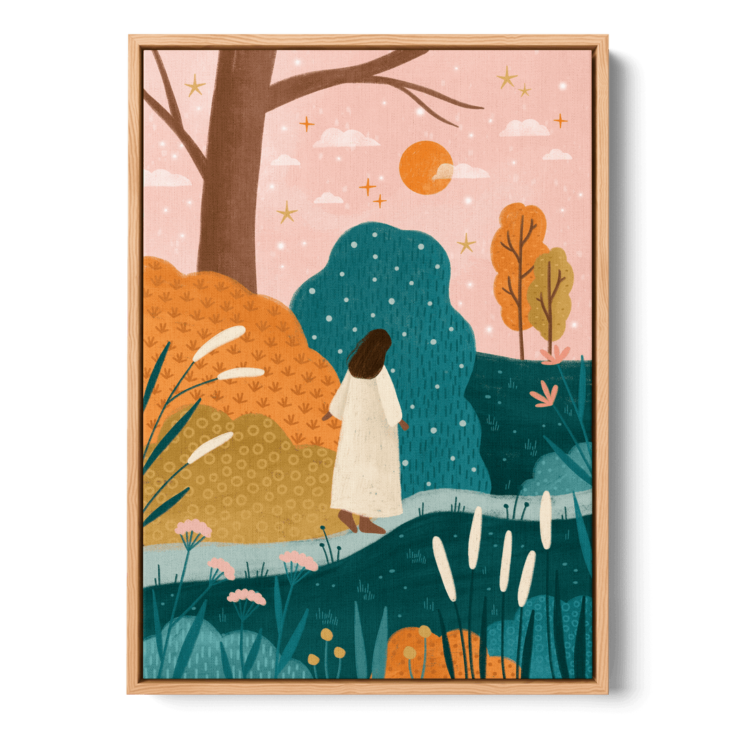 Wander In Wonder Canvas