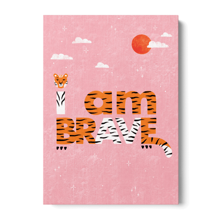 Tiger Courage Canvas