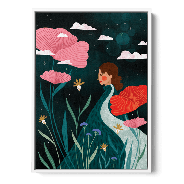 Dreamy Garden Stroll Canvas