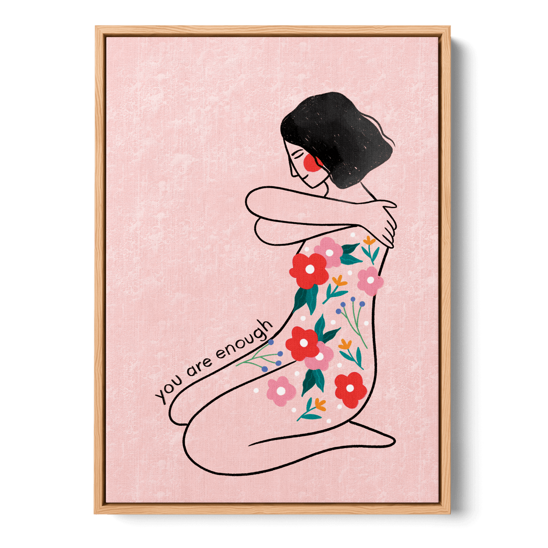 Floral Embrace Canvas