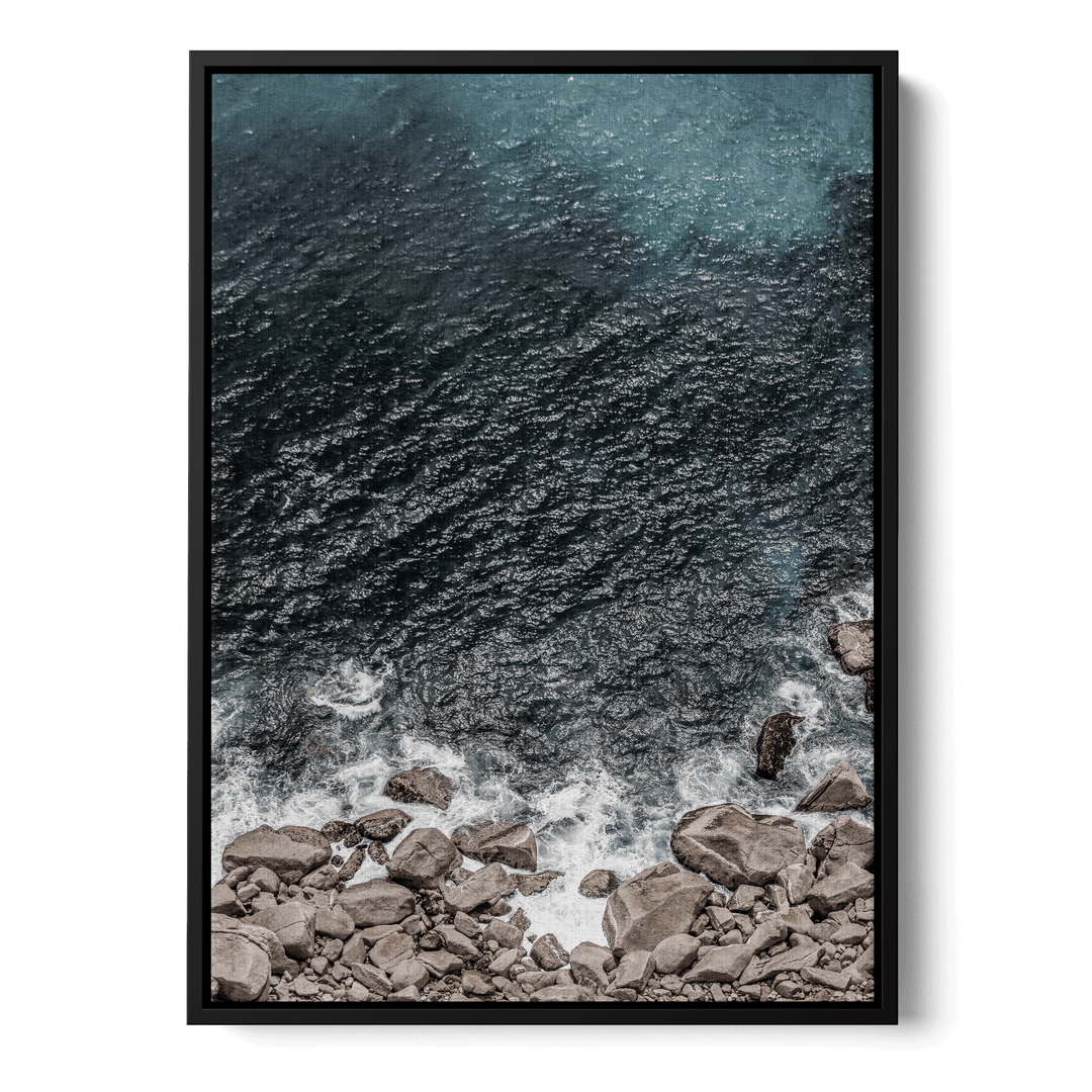 Jade Shoreline Canvas