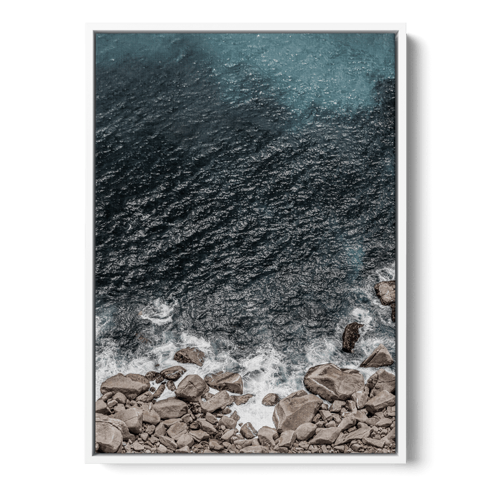 Jade Shoreline Canvas