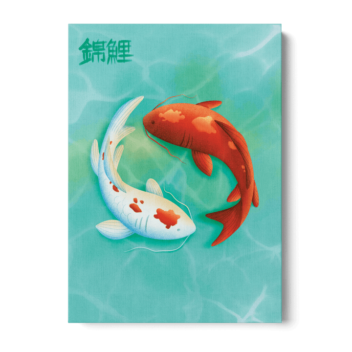 Koi Love Canvas