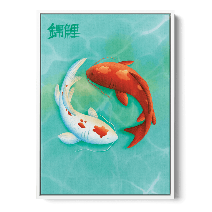 Koi Love Canvas