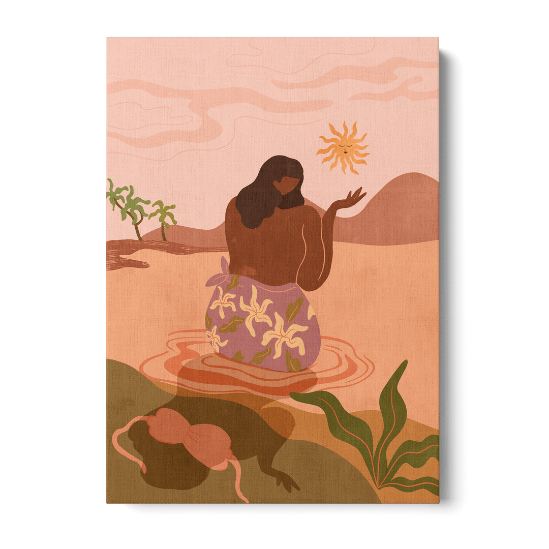Sunlit Serenity Canvas