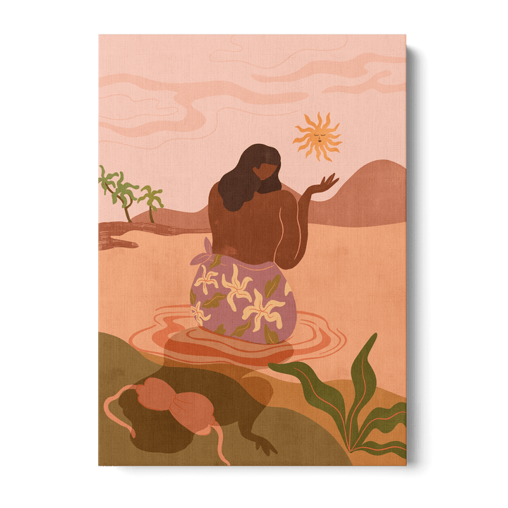 Sunlit Serenity Canvas