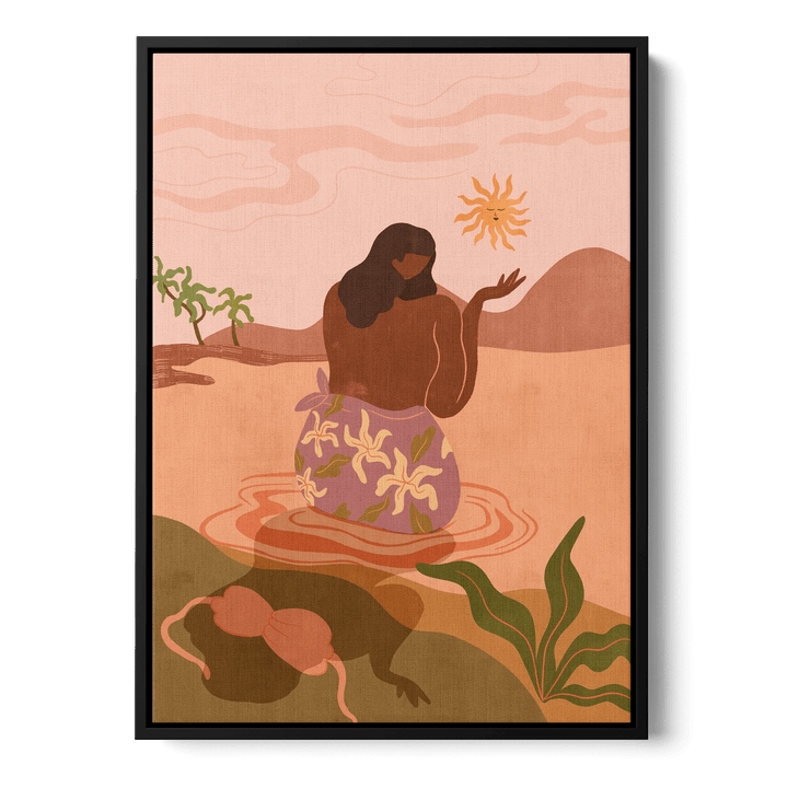 Sunlit Serenity Canvas