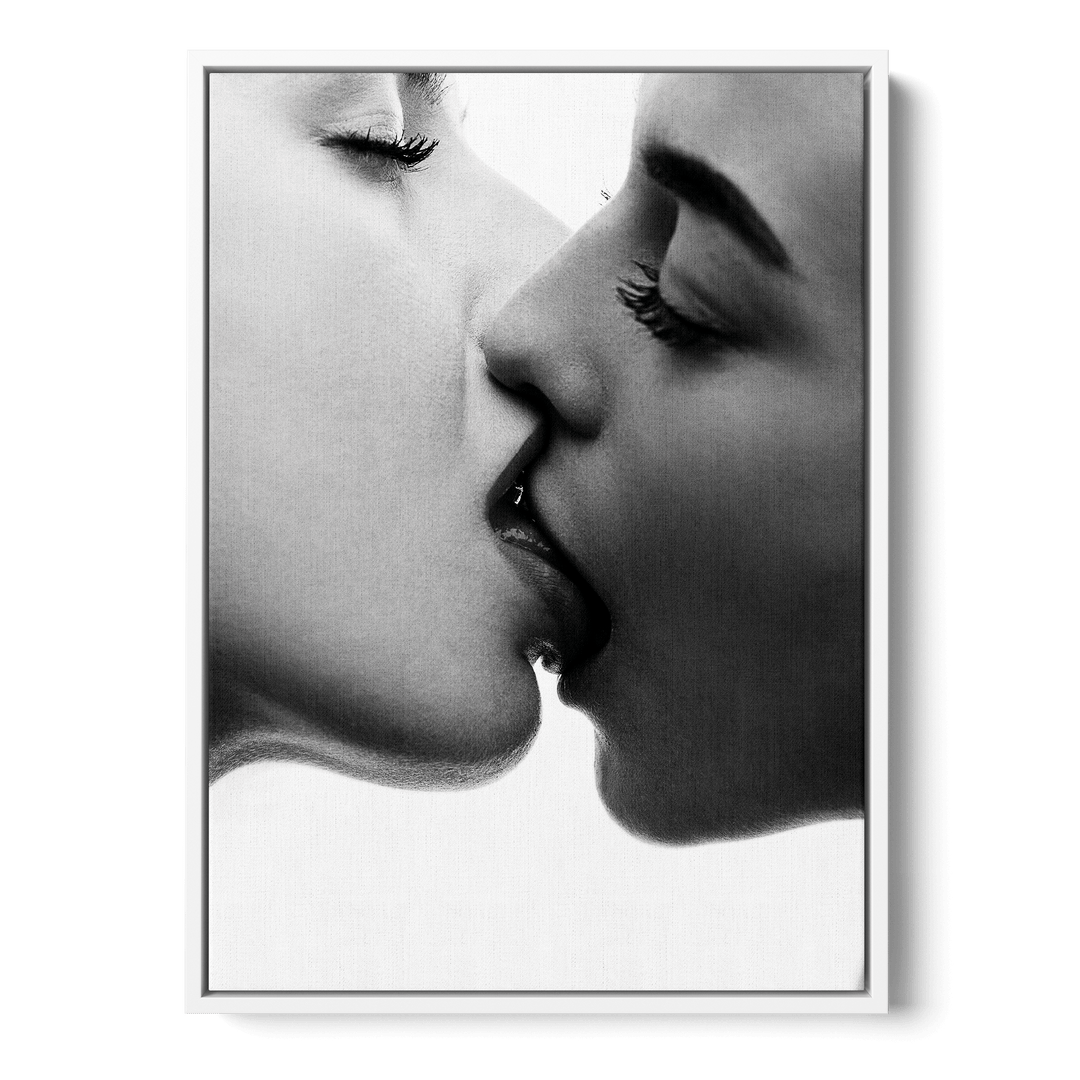 Sensual Kiss Canvas