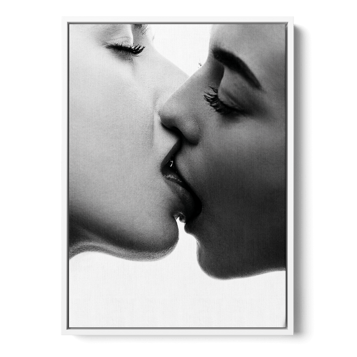 Sensual Kiss Canvas