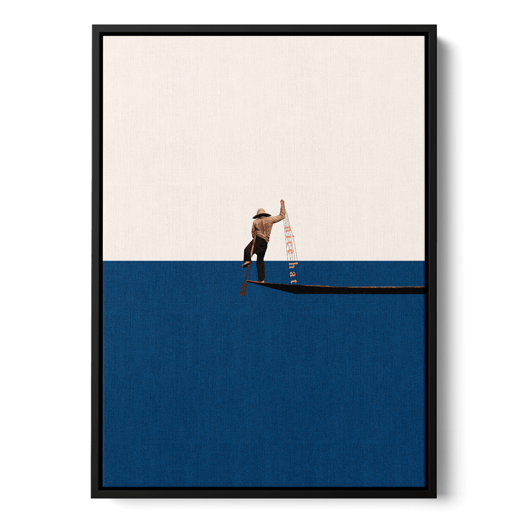 Fishing For Compliments Canvas