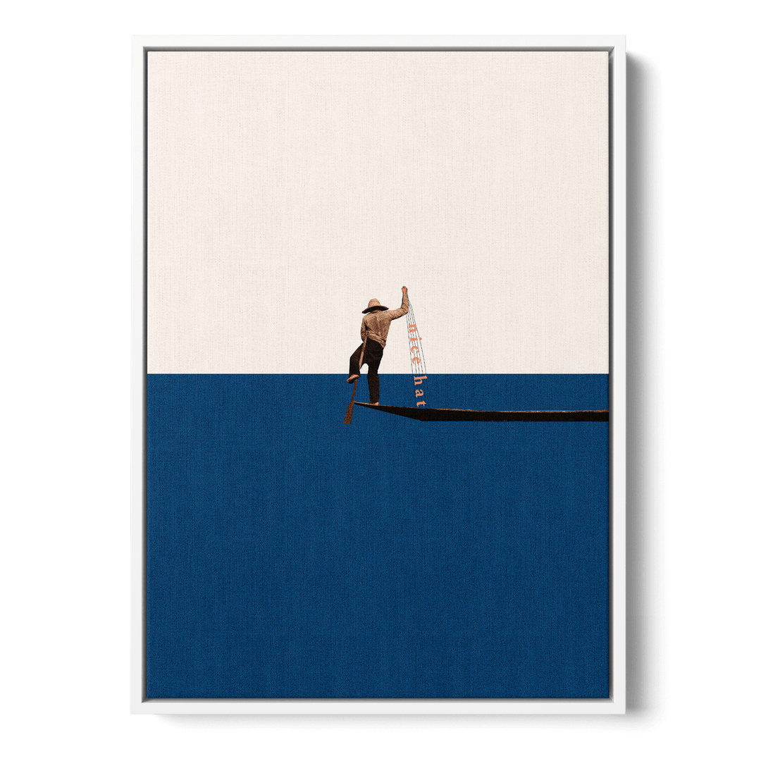 Fishing For Compliments Canvas