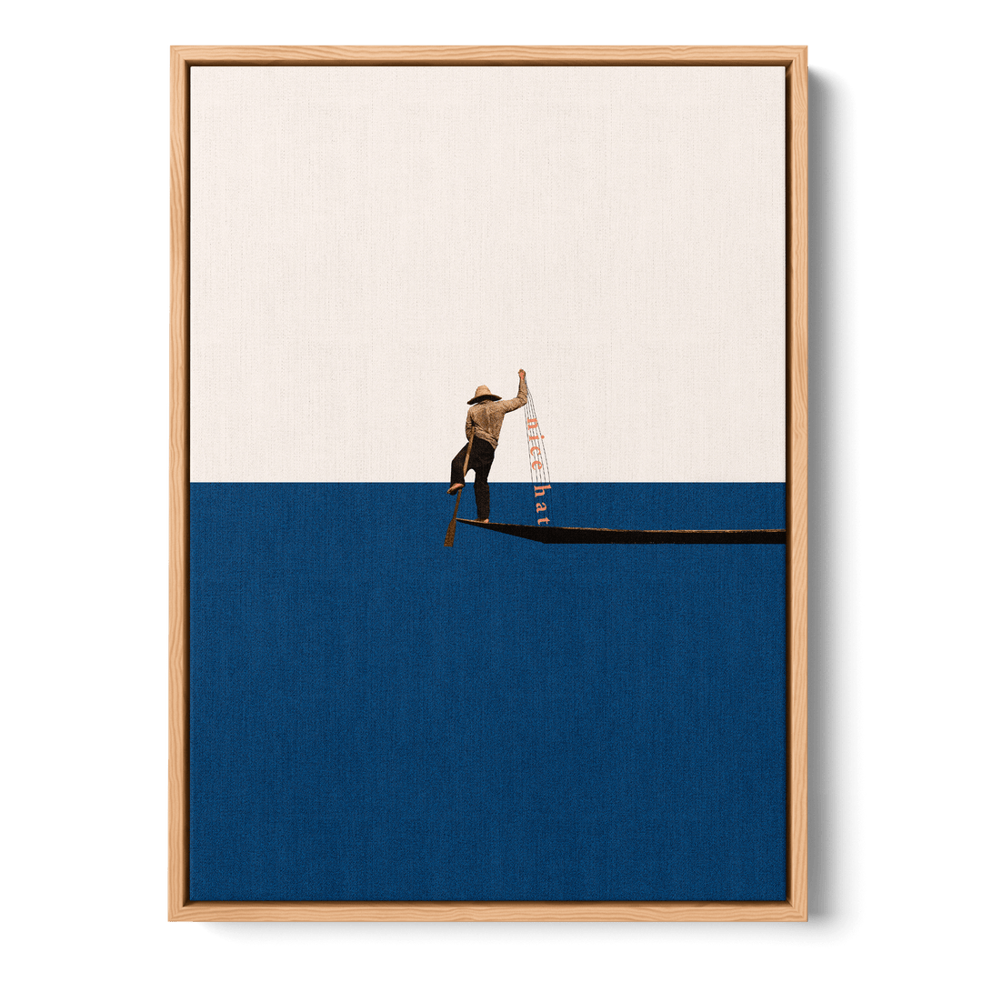 Fishing For Compliments Canvas