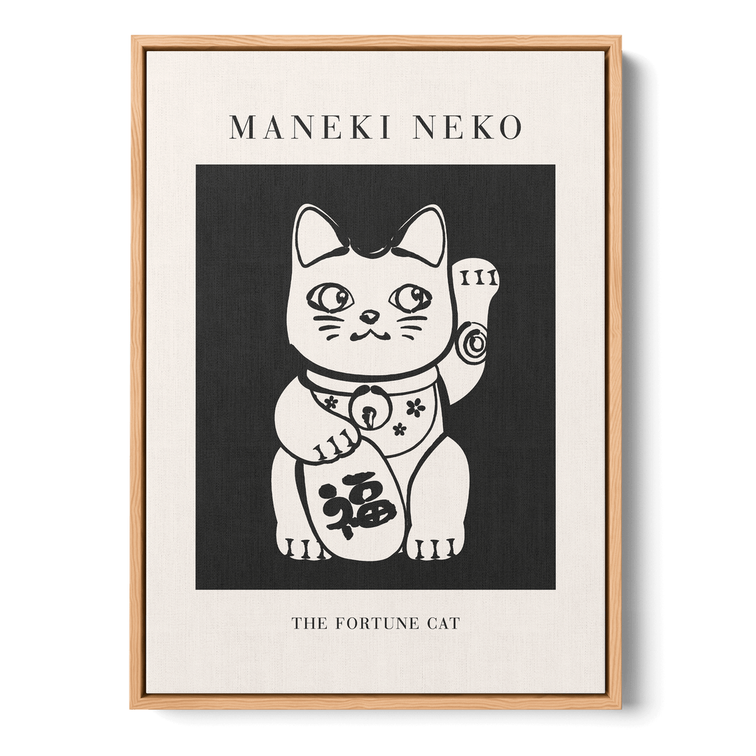 Maneki Neko Canvas