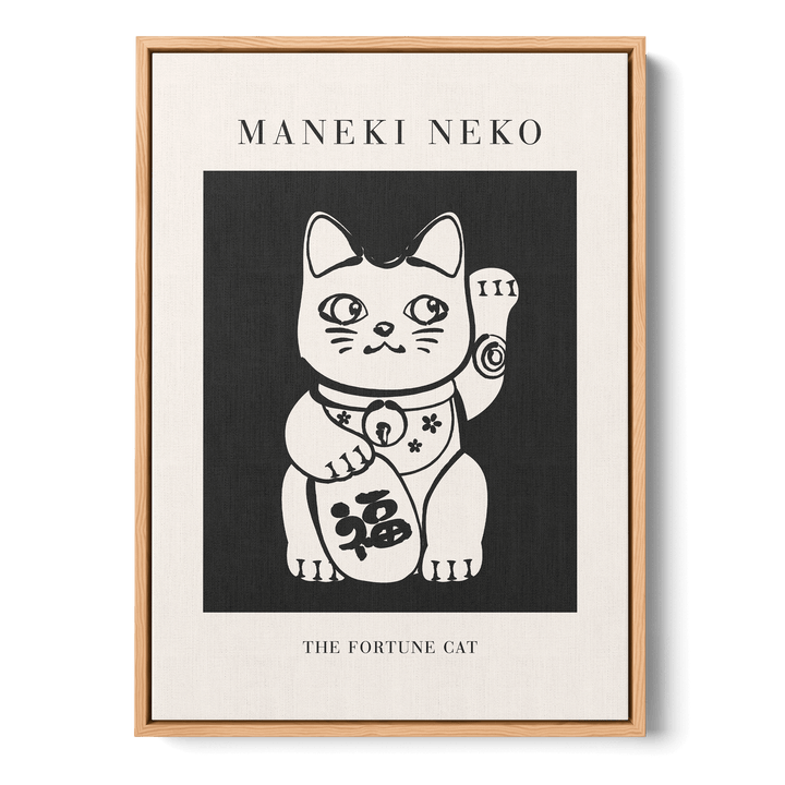 Maneki Neko Canvas
