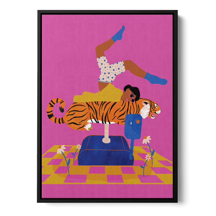 Put A Tiger In Your Heart Canvas