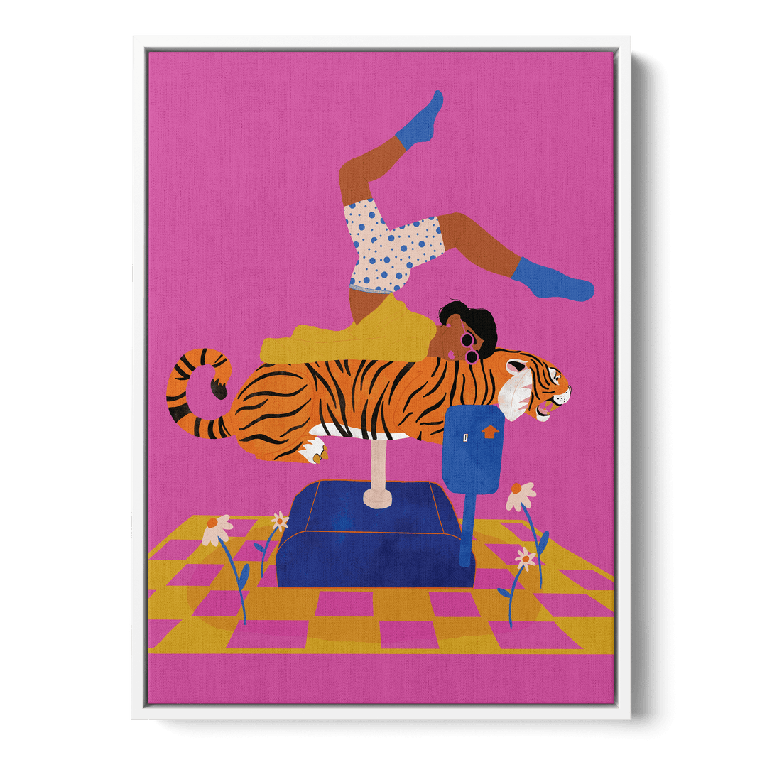 Put A Tiger In Your Heart Canvas