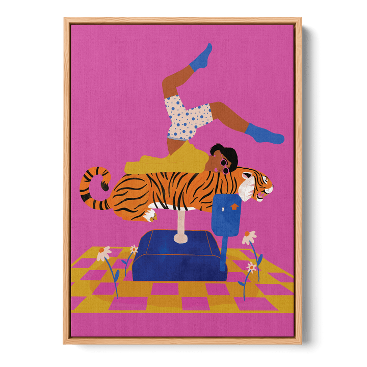 Put A Tiger In Your Heart Canvas