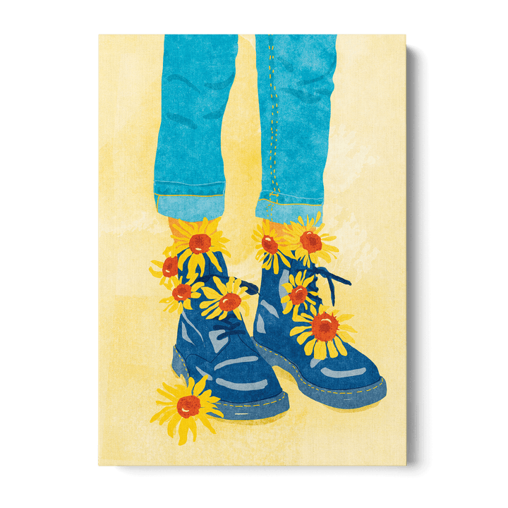 Sunflower Walk Canvas