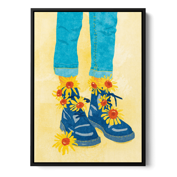 Sunflower Walk Canvas