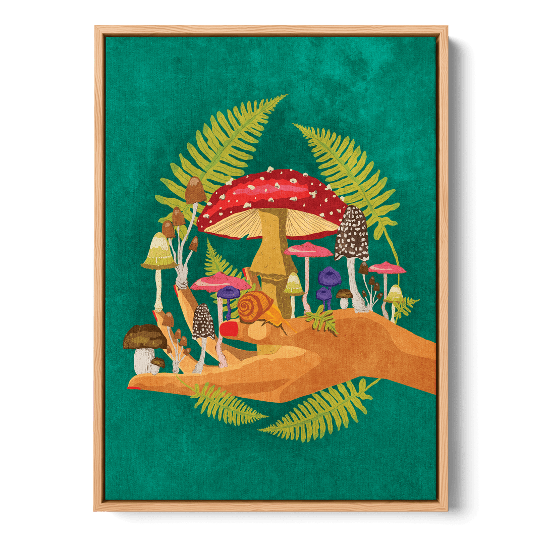 My Mushroom Cosmos Canvas