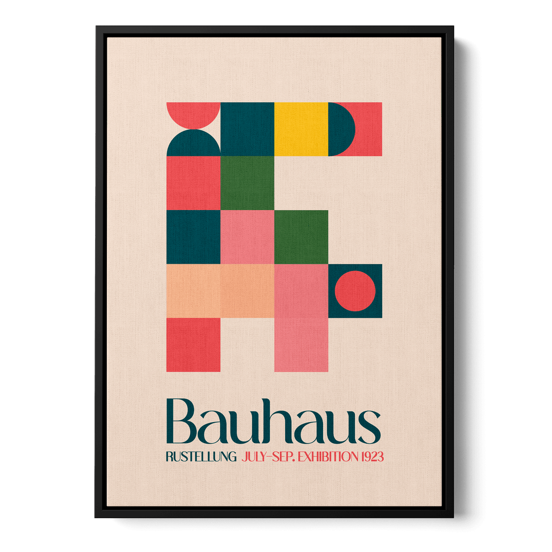 Bauhaus Kutular Canvas