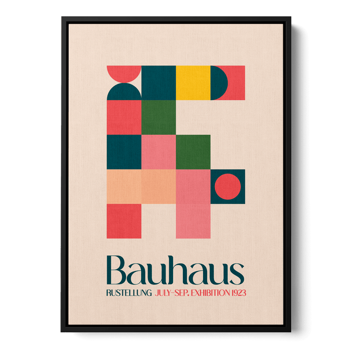 Bauhaus Kutular Canvas