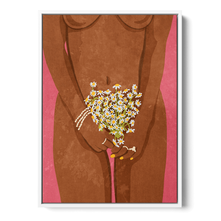 Wearing Flowers Canvas
