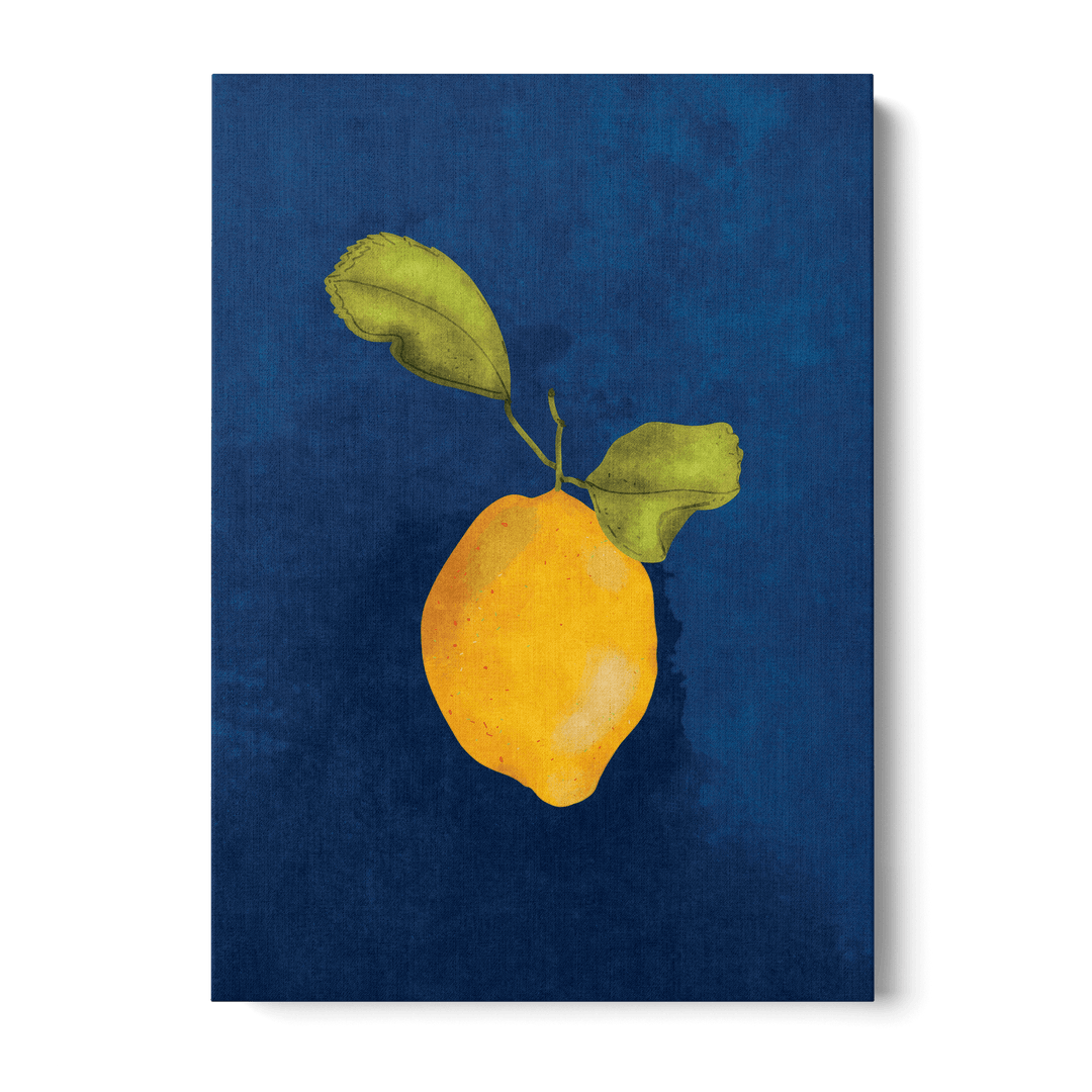 Just A Little Lemon Canvas